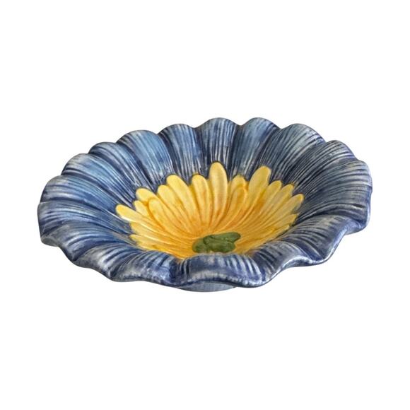 Portmeirion Botanical Hummingbird Morning Glory Shaped Bowl - Picture 2 of 9
